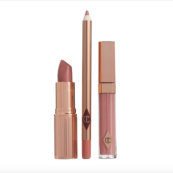 Charlotte Tilbury Other - Charlotte Tilbury Pillow Talk Full Size Lip Kit